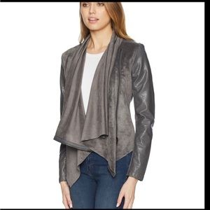 Blank NYC Mixed Media Faux Leather Jacket